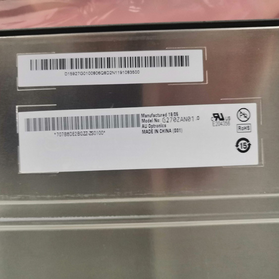 AUO 27  Inch  LCD PANEL DISPLAY   G270HAN01.0     use for   Industrial, Medical Imaging, Outdoor High Brightness