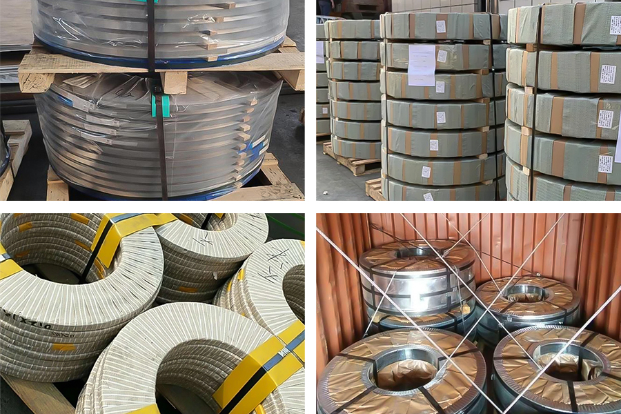 packaging of stainless steel strip