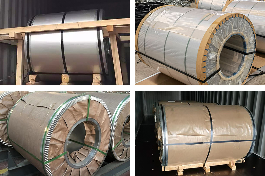packaging of stainless steel coil
