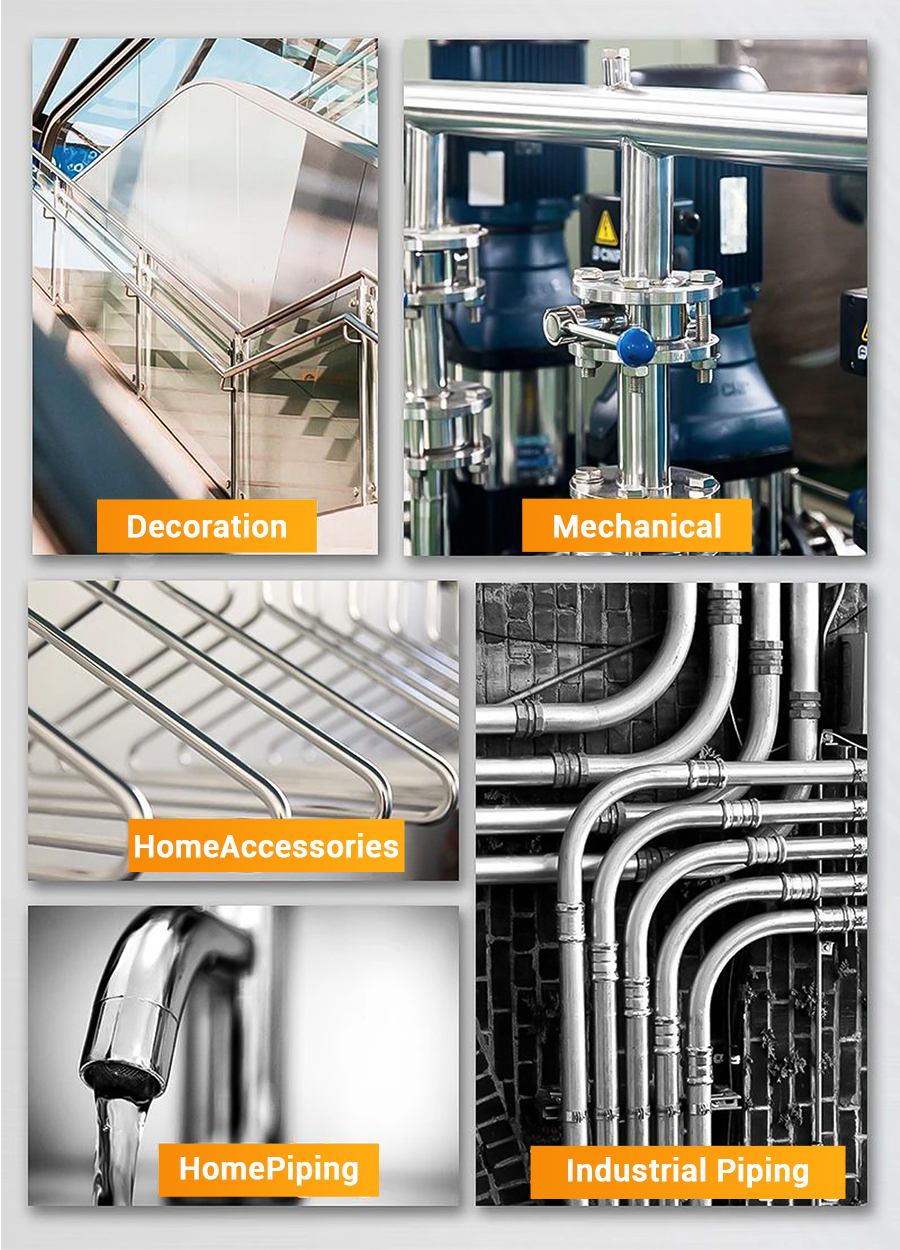 application of stainless steel round bar