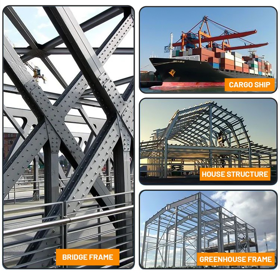 applications of Stainless steel flat bar