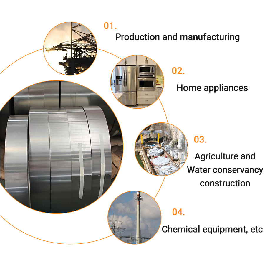stainless steel strip application