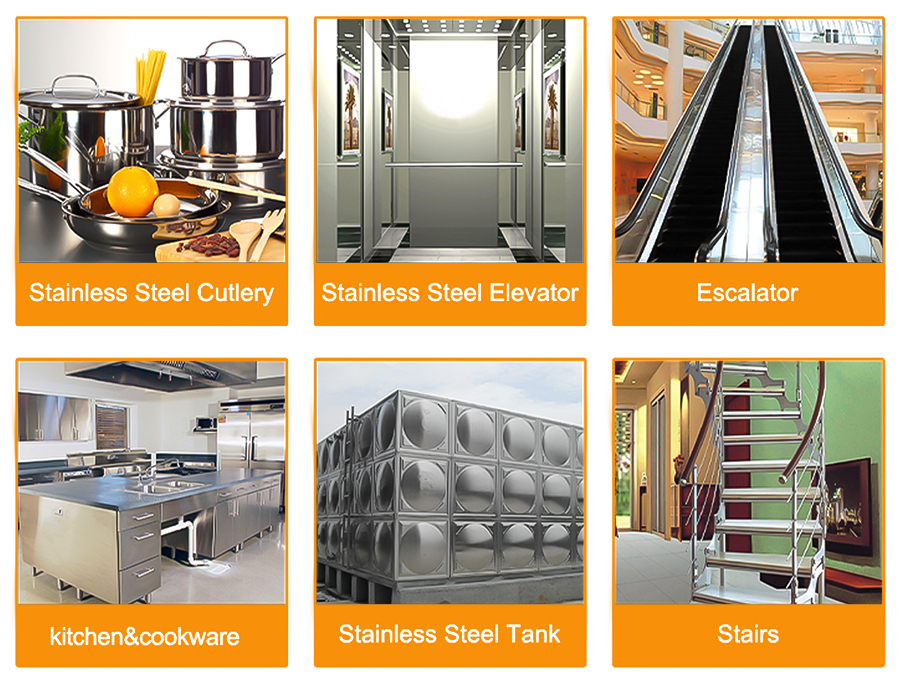 applications of stainless steel rectangular pipe