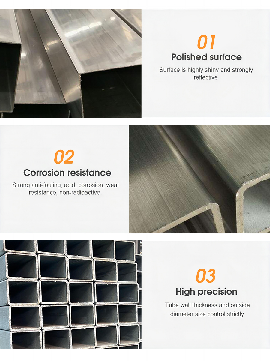 stainless steel rectangular pipe