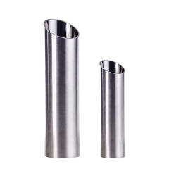 12 3.5 inch 304l food grade stainless steel pipe corrugated water pipe corrugated gas pipe 316 l hallow Factory fast delivery customized 201 202 301 304 304L 321 316 316L.316lmod stainless steel pipe