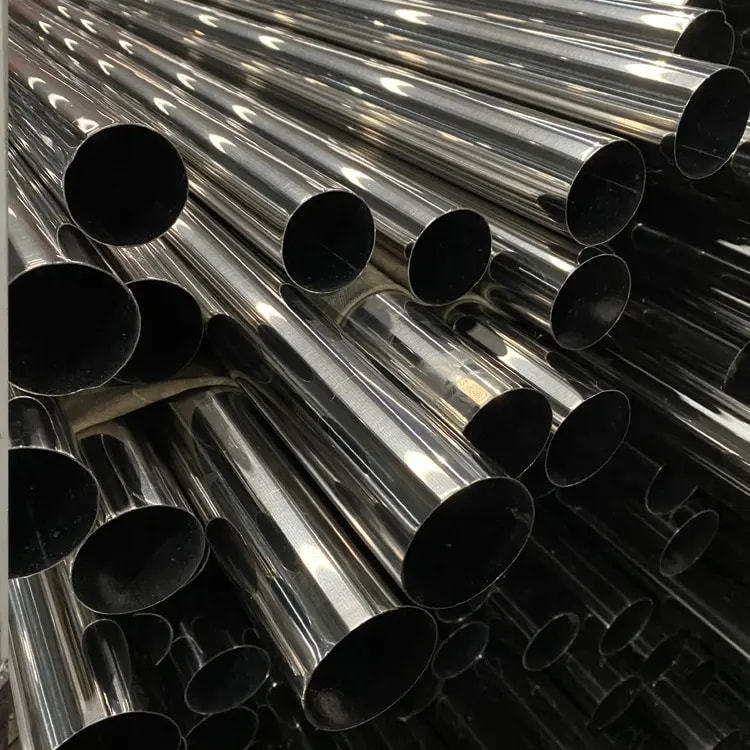 Wholesale Stainless Steel Pipe Polished Stainless Steel 304 steel pipe price in stock Polished Stainless Steel Pipe 304 310s 316 316L Bright Surface Welded Construction Piping GB Standard Punching Color Processing