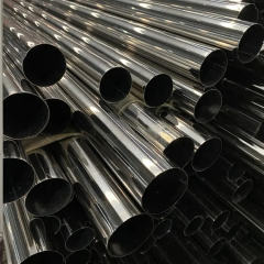 Wholesale Stainless Steel Pipe Polished Stainless Steel 304 steel pipe price in stock Polished Stainless Steel Pipe 304 310s 316 316L Bright Surface Welded Construction Piping GB Standard Punching Color Processing