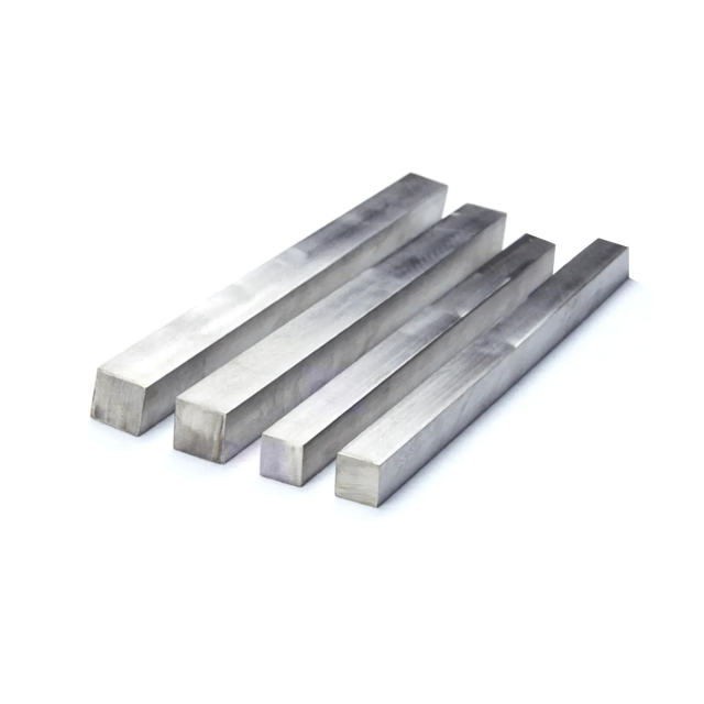 High Quality Hot Rolled 301 301L 304 316 Bright Surface Stainless Steel Square Bar Hot Sale Size Customized Square Steel Bar Square Rod Stainless Steel Price