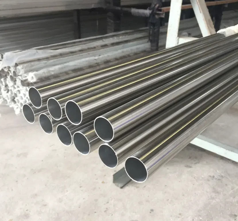 Customized Sizes 304 Stainless Steel Pipe Tube for Stairway Handrail And Furniture Manufacturers Large Diameter Black carbon Fluid Pipes/tube Stainless Steel Hot Sale 304l 316 316l 310 310s 321 304 Seamless Stainless Steel Tube steel pipe with weled pipe