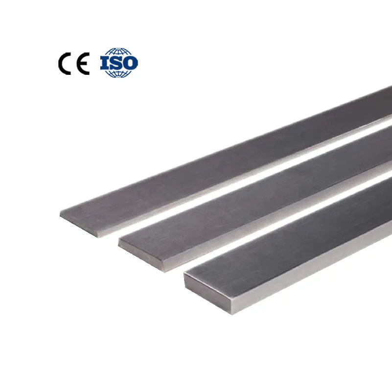 Factory hot sale customized various size 316l stainless steel flat bar Polished 201 304 316 409 410 420 430 321 310 Stainless Steel Flat Bar Rod 10mm square solid square steel bar sizes