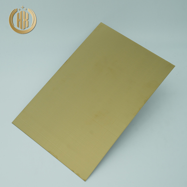 SS304 stainless steel sheet decoration high-end stainless steel color plate pvd electroplating cold rolled plate