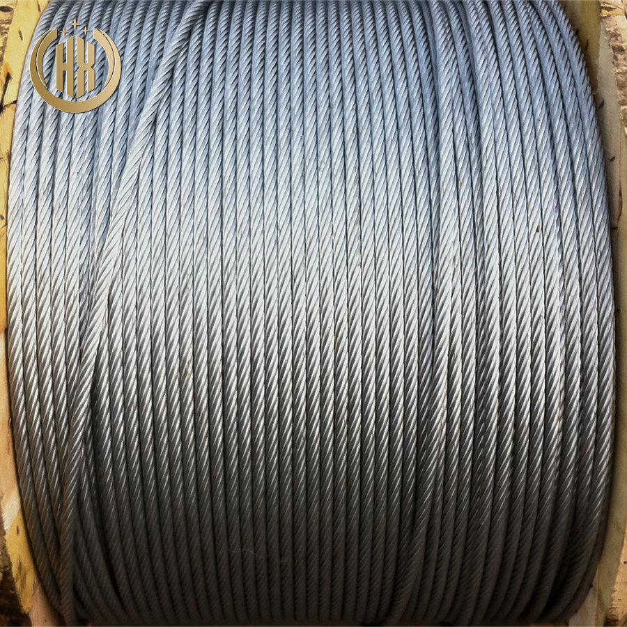 AISI 312 310 410 430 Stainless Steel Wire Rope Construction Elevator Spare Steel Wire Rope