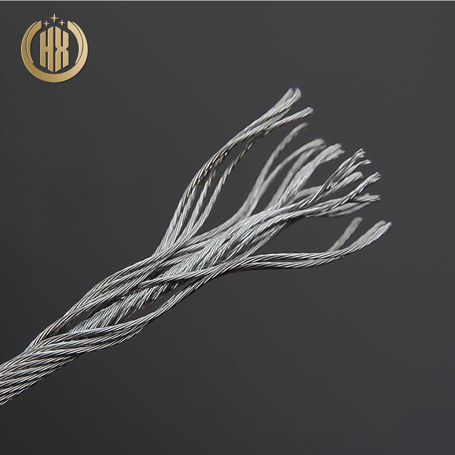 AISI 312 310 410 430 Stainless Steel Wire Rope Construction Elevator Spare Steel Wire Rope
