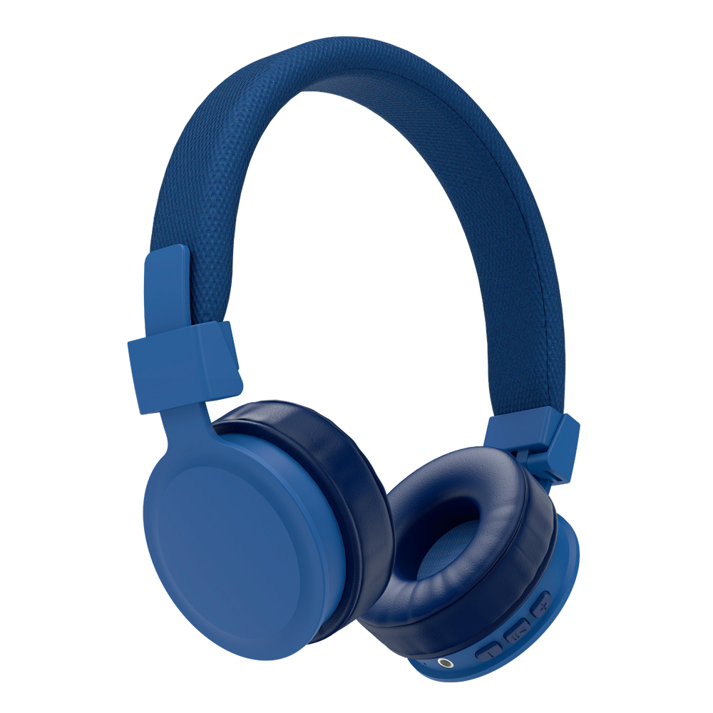 BM-1027 Bluetooth Wireless Headphones for Kids & Travel – Foldable On-Ear Design with 15-Hour Battery & USB-C Charging
