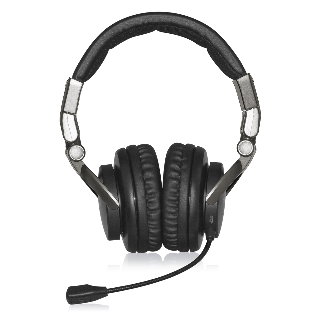 BM-1035 Wireless Bluetooth Headphones with Microphone – Professional Over-Ear Headset for DJing, Podcasting, Gaming | 40mm Drivers, 7-Hour Battery