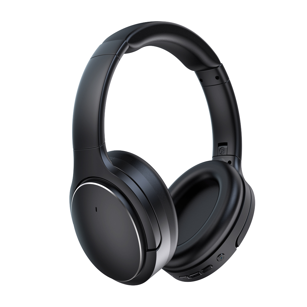 NC-1068PRO Wireless Headphones - 5-Mic Hybrid ANC+ENC, 65H Battery, 40mm HiFi Drivers, APP Control - Over-Ear Headset for Travel Work Gaming Music Calls