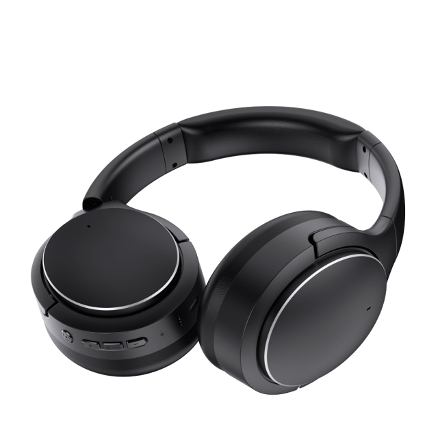 NC-1068PRO Wireless Headphones - 5-Mic Hybrid ANC+ENC, 65H Battery, 40mm HiFi Drivers, APP Control - Over-Ear Headset for Travel Work Gaming Music Calls