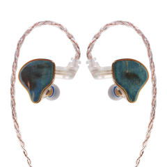IEM EH-210 Hybrid Dual-Driver In-Ear Monitors | 10mm Graphene Dynamic + Balanced Armature Earphones with Detachable 2Pin Cable