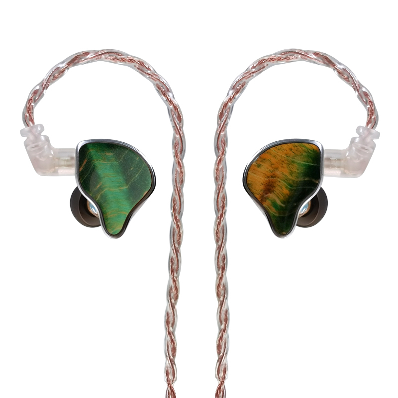 IEM EH-210 Hybrid Dual-Driver In-Ear Monitors | 10mm Graphene Dynamic + Balanced Armature Earphones with Detachable 2Pin Cable