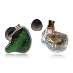IEM EH-210 Hybrid Dual-Driver In-Ear Monitors | 10mm Graphene Dynamic + Balanced Armature Earphones with Detachable 2Pin Cable