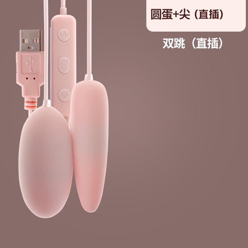 双震情趣跳蛋USB女用震动棒自慰