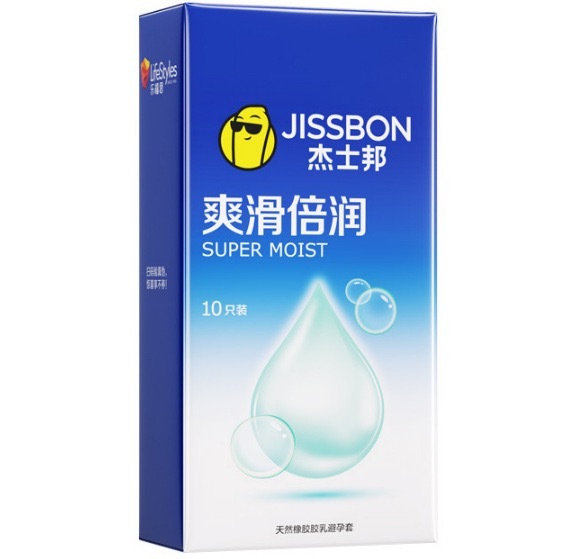 杰士邦浪漫环文/爽滑倍润10只装