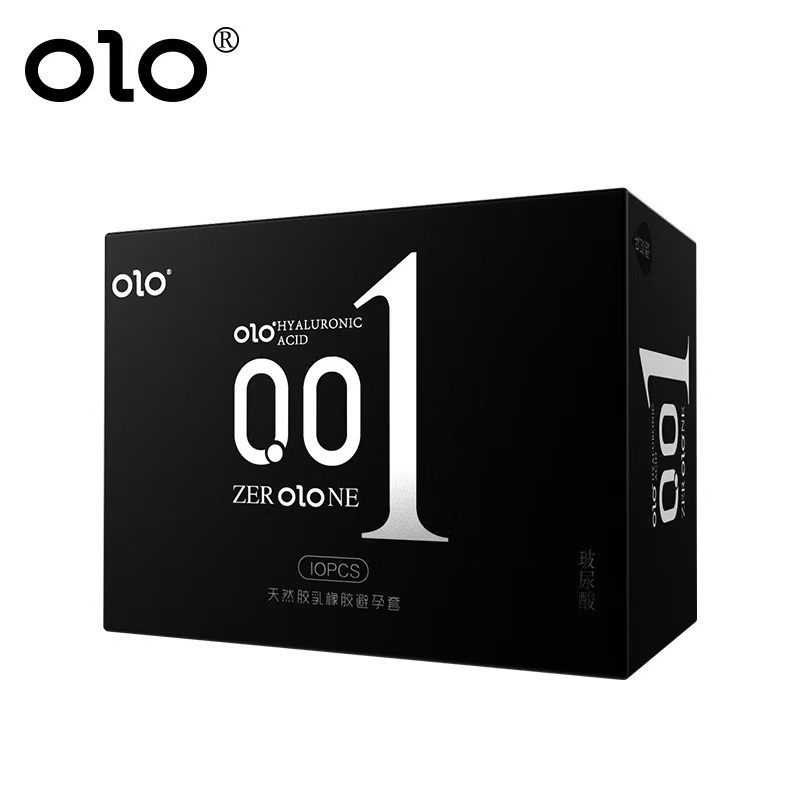 olo玻璃酸001避孕套10只装
