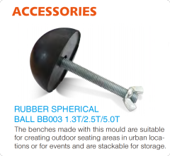 Rubber spherical,testing machine for the construction industry,RUBBER SPHERICAL