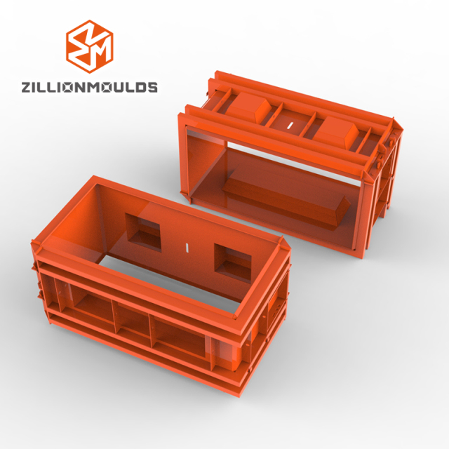 Custom molds 5.0x2.5x2.5 feet,testing machine for the construction industry,Custom molds 500×250×250cm