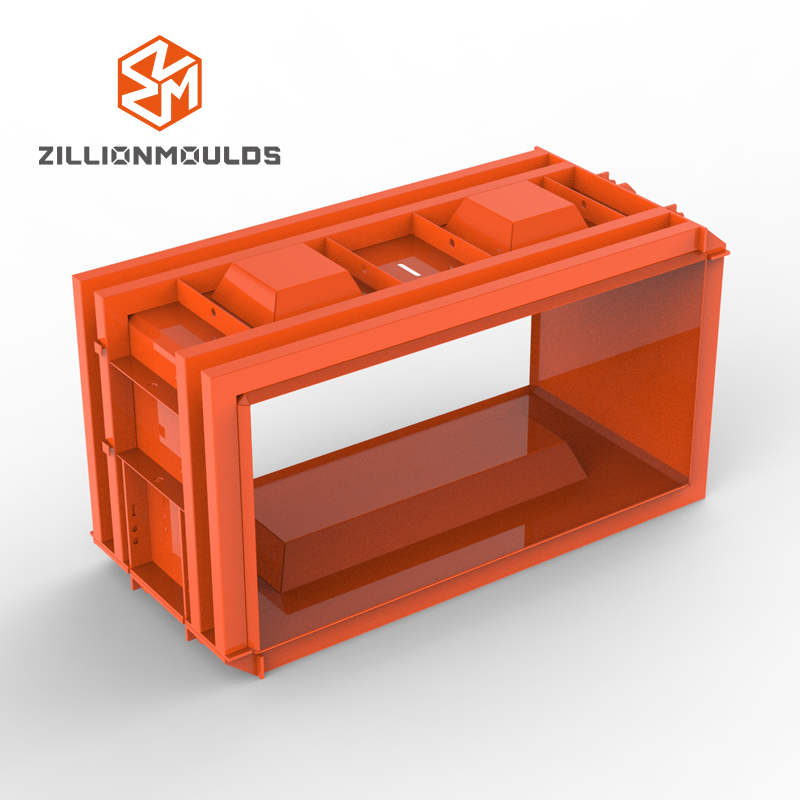Custom molds 5.0x2.5x2.5 feet,testing machine for the construction industry,Custom molds 500×250×250cm