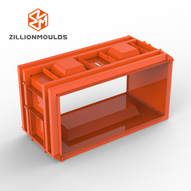 Custom molds 5.0x2.5x2.5 feet,testing machine for the construction industry,Custom molds 500×250×250cm