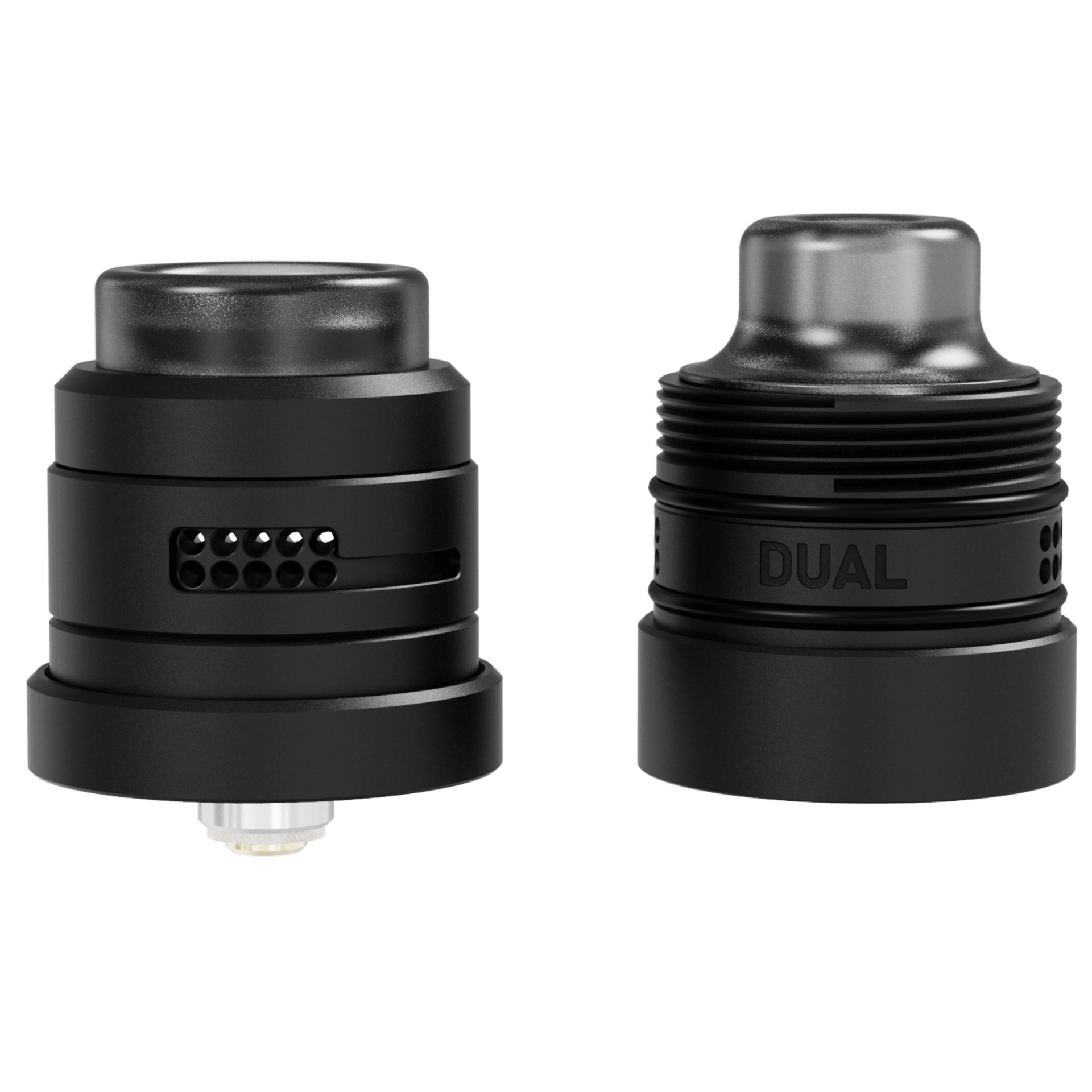 Nitrous RDA 22 - Gunmetal - single + dual cap