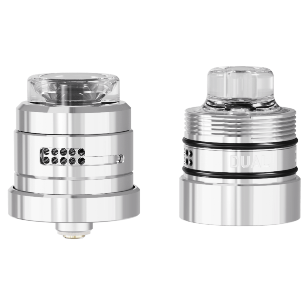 Nitrous RDA 22 - Shiny ss - single+ dual cap