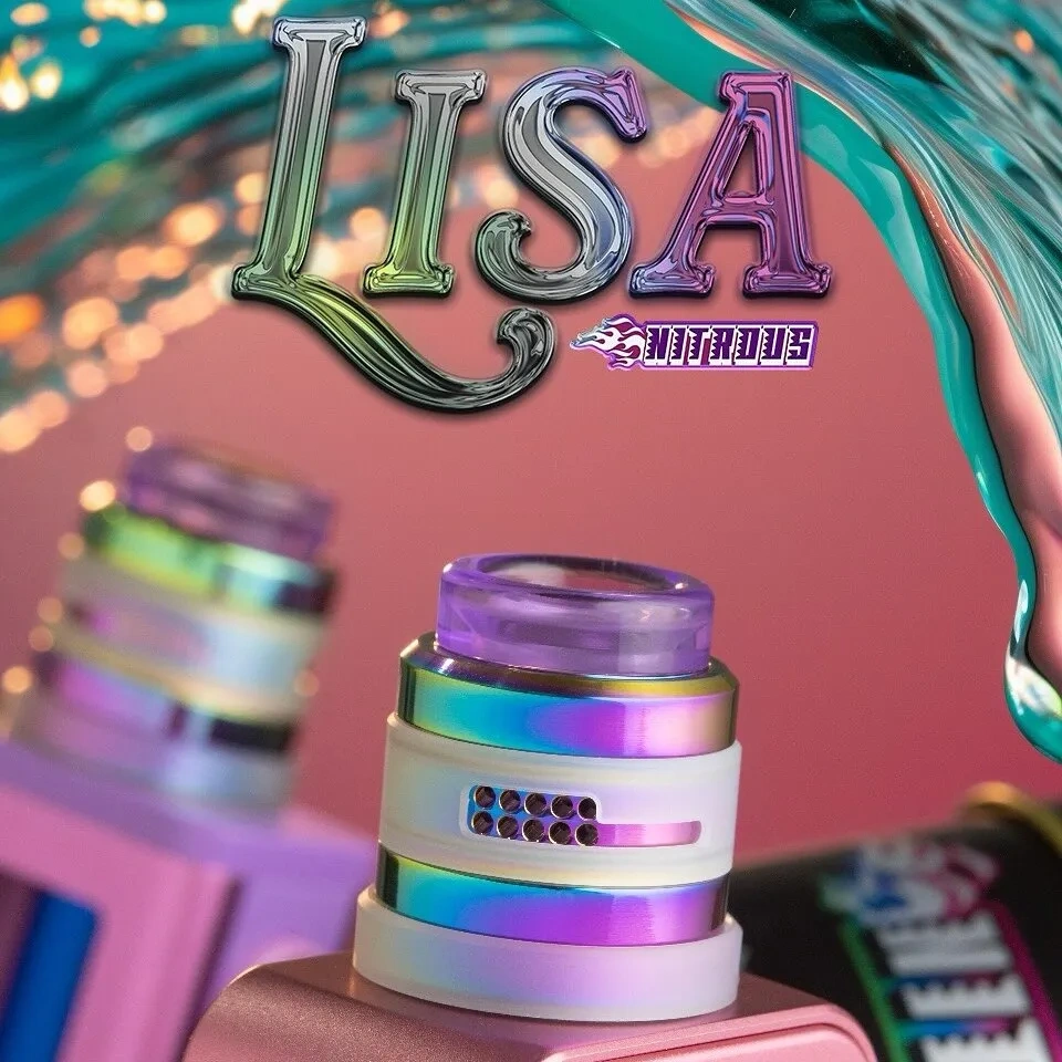 Nitrous RDA 22 - Lisa ( Rainbow )