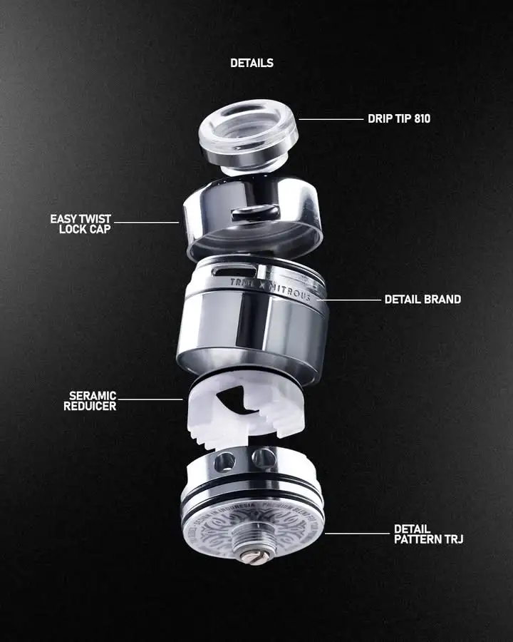 TRML X NITROUS RDA TJR SERIES