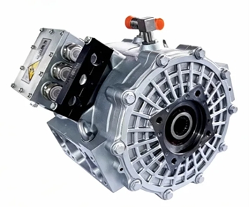 Radial Flux PMSM – Reference Application for Port-specific equipment (front-end loader, container truck, reach stacker crane)
