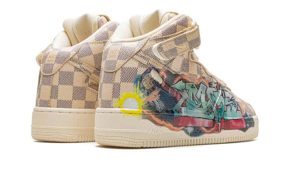 Louis Vuitton Air Force 1 Mid "Virgil Abloh - Graffiti" 1A9VE0
