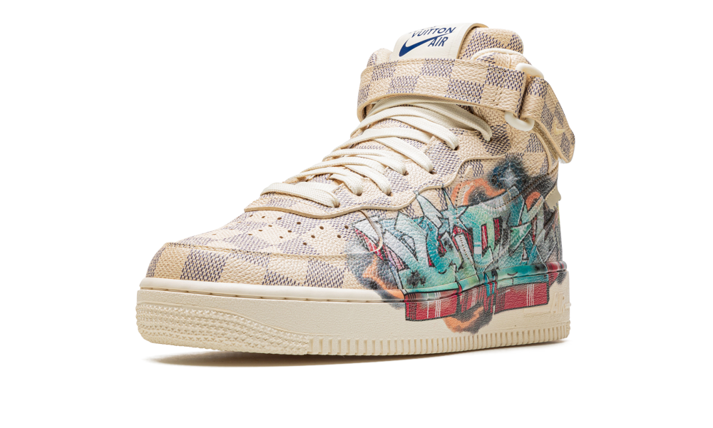 Louis Vuitton Air Force 1 Mid "Virgil Abloh - Graffiti" 1A9VE0