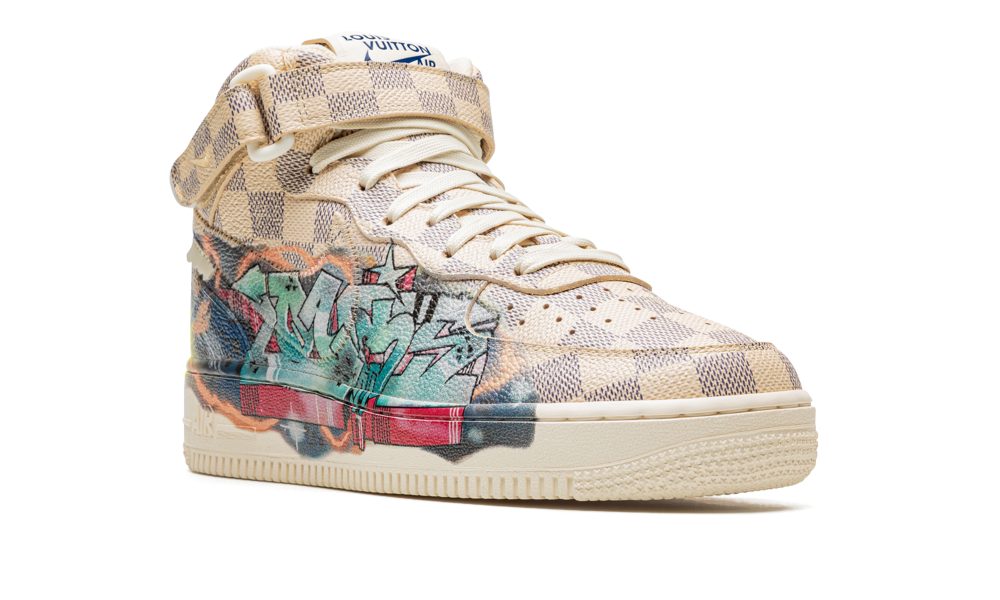 Louis Vuitton Air Force 1 Mid "Virgil Abloh - Graffiti" 1A9VE0