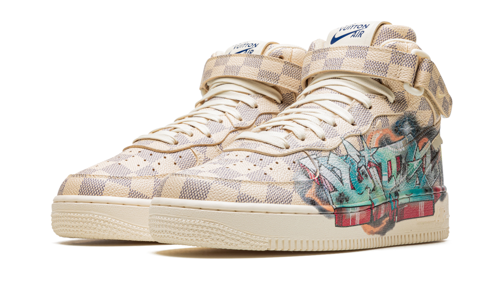 Louis Vuitton Air Force 1 Mid "Virgil Abloh - Graffiti" 1A9VE0