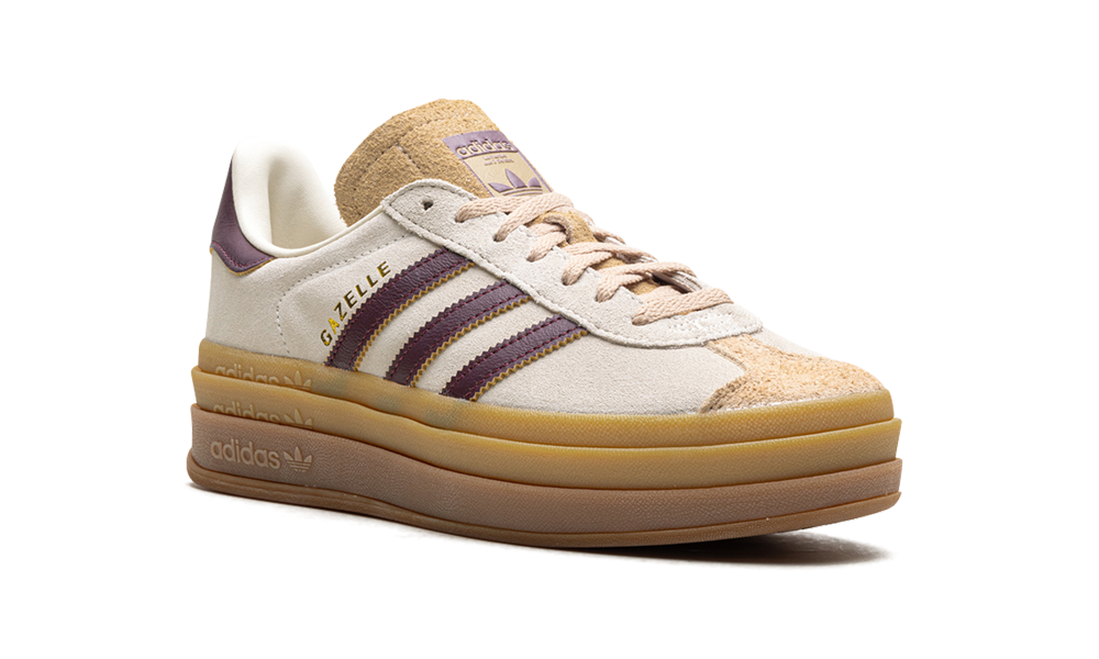Gazelle WMNS "Cream White Maroon" JQ5127