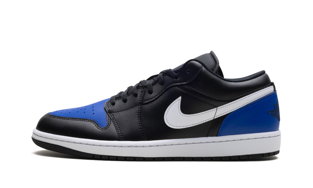 Jordan 1 Low "Black Royal Toe" 553558 042