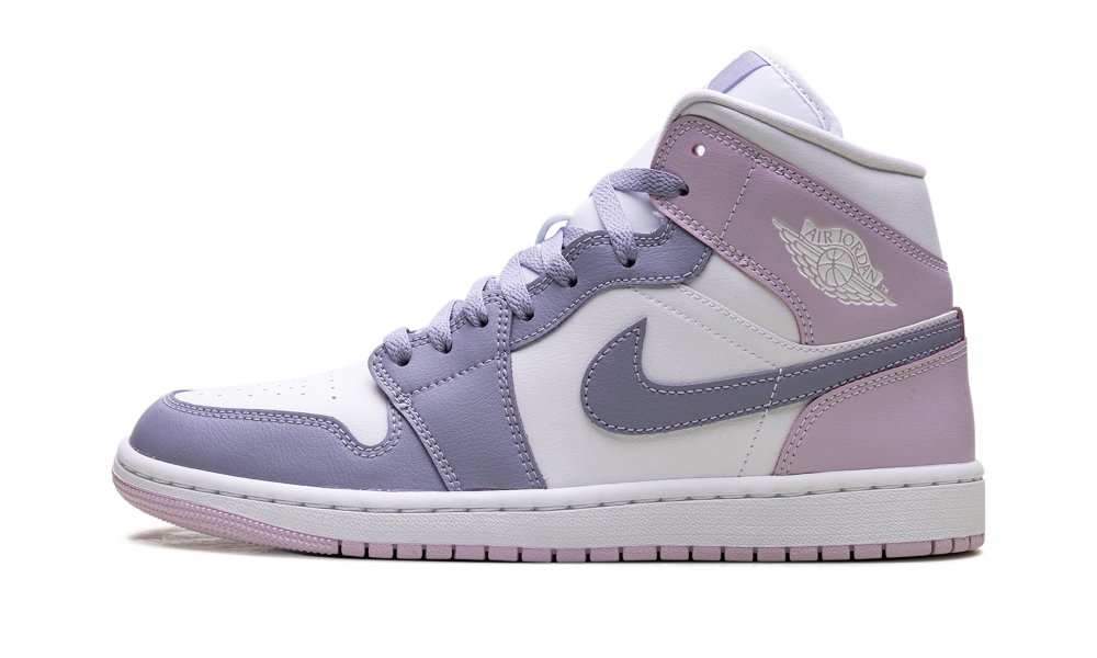 Jordan 1 Mid WMNS "Indigo Haze Doll White" BQ6472 510