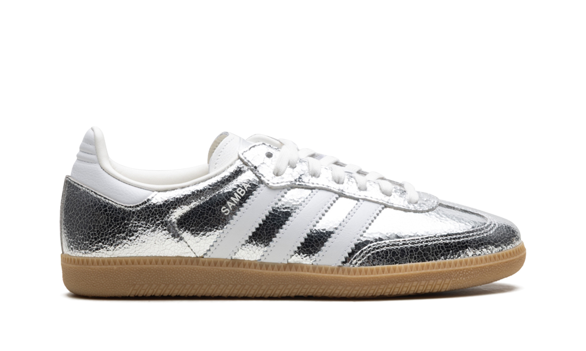 Samba OG WMNS "Silver Metallic Cracked Leather" JR0035