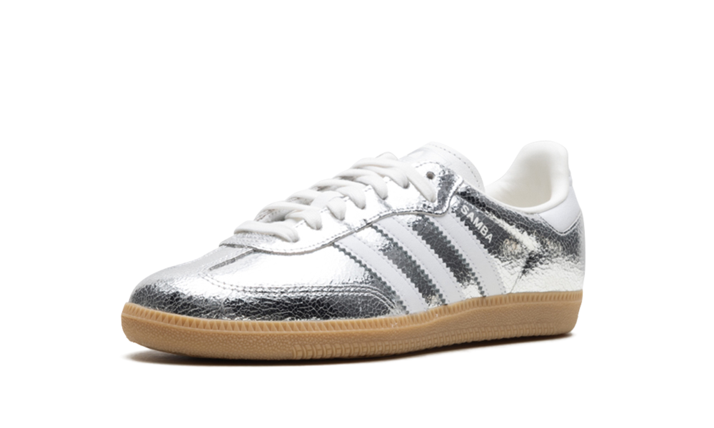 Samba OG WMNS "Silver Metallic Cracked Leather" JR0035