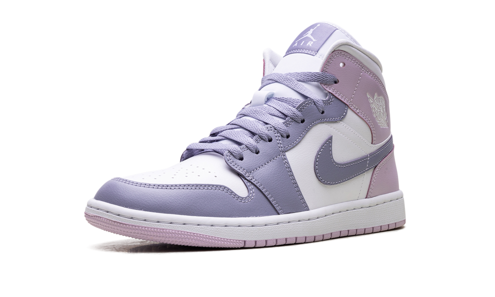 Jordan 1 Mid WMNS "Indigo Haze Doll White" BQ6472 510