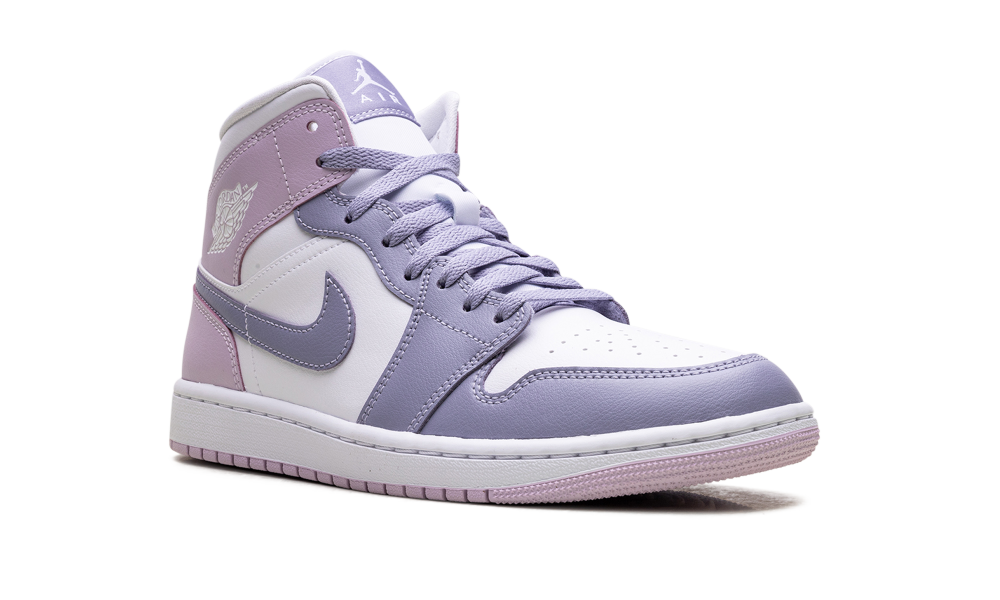 Jordan 1 Mid WMNS "Indigo Haze Doll White" BQ6472 510
