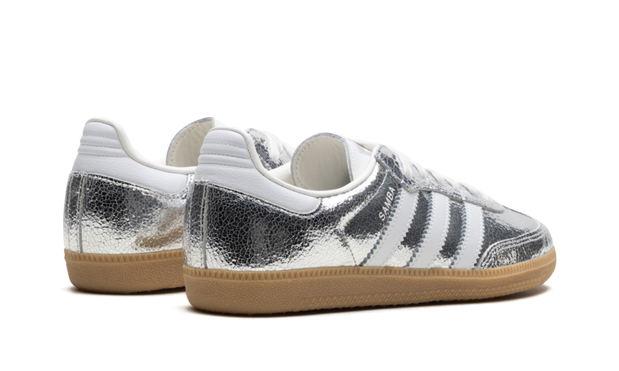 Samba OG WMNS "Silver Metallic Cracked Leather" JR0035