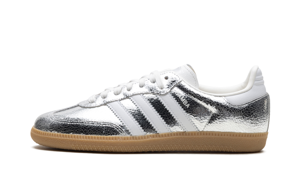 Samba OG WMNS "Silver Metallic Cracked Leather" JR0035