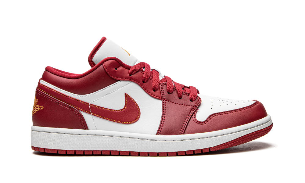 Jordan 1 Low "Cardinal Red" 553558 607
